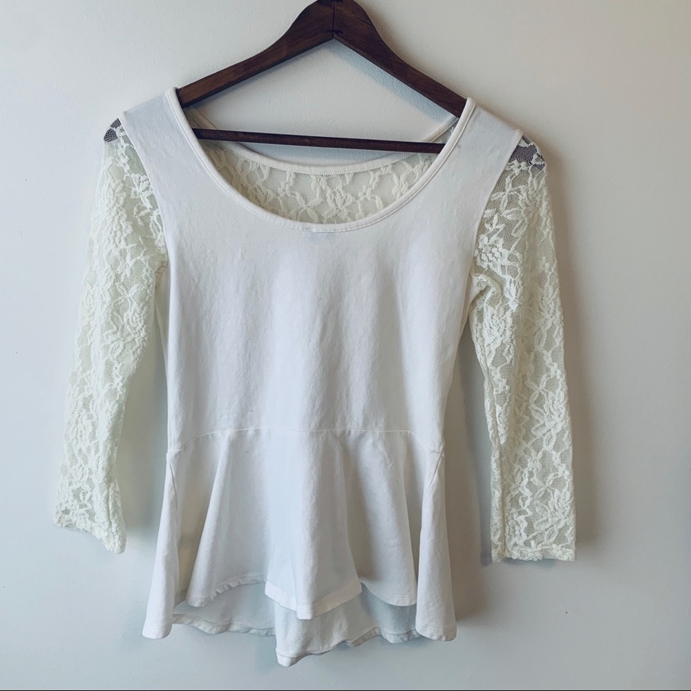 Express Lace Top - Picture 3 of 3